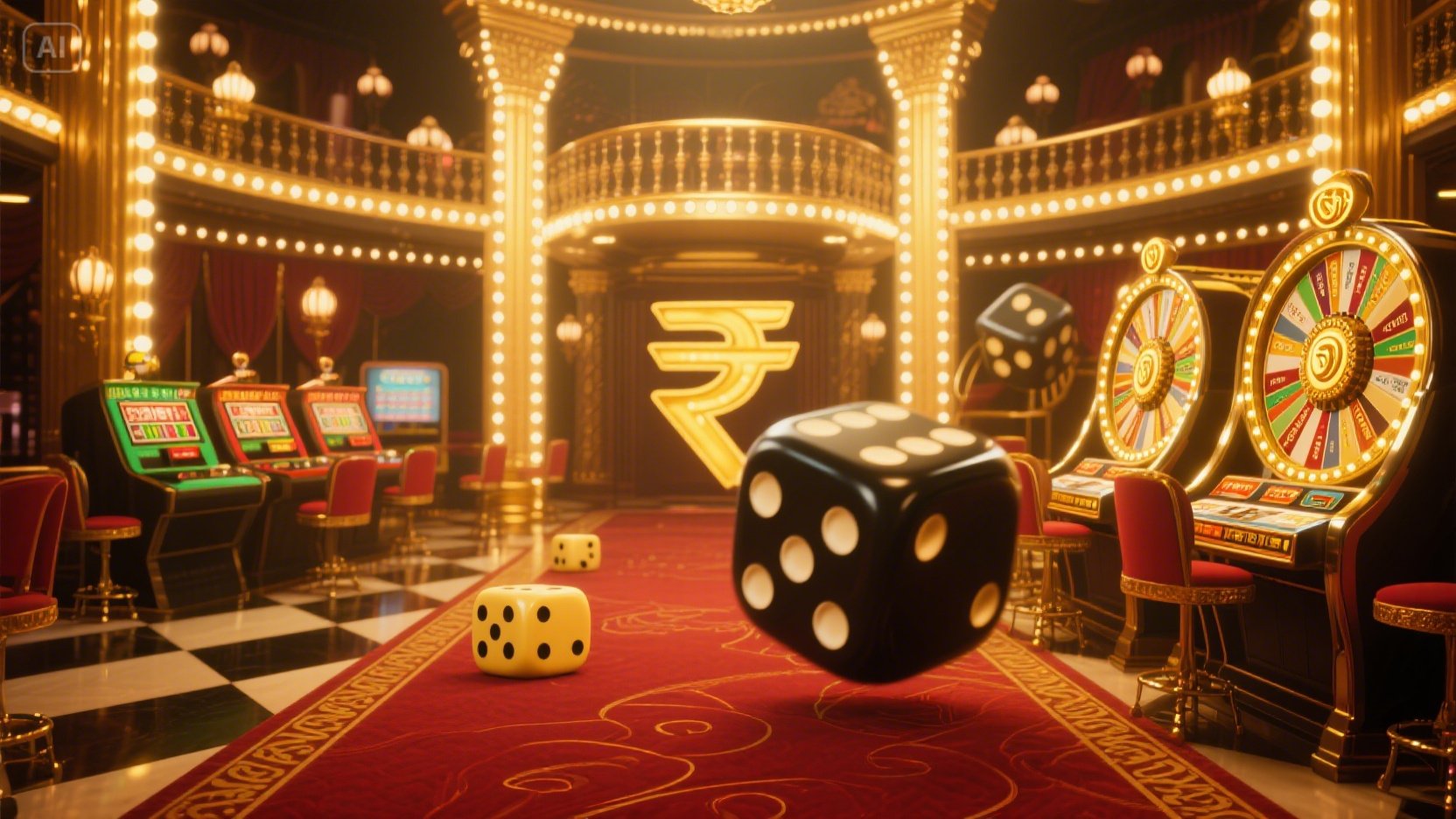 Casino coin dozer game desktop and mobile interfaces
